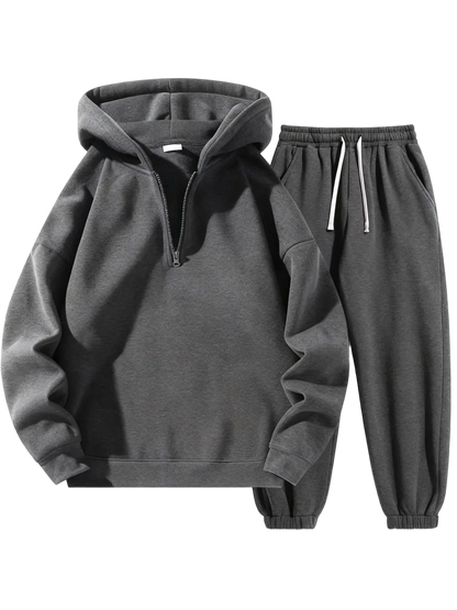 Men's Hoodie & Sweatpants Two-Piece Set