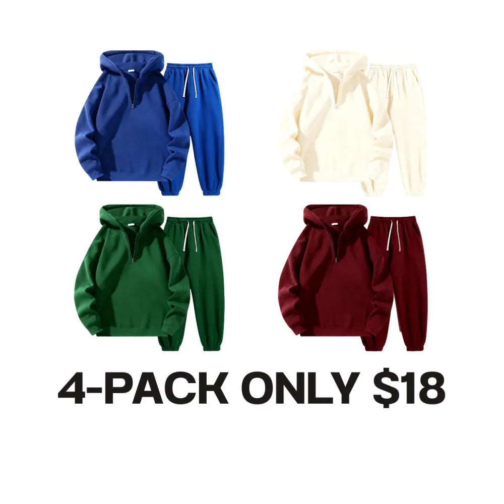 Men's Hoodie & Sweatpants Two-Piece Set