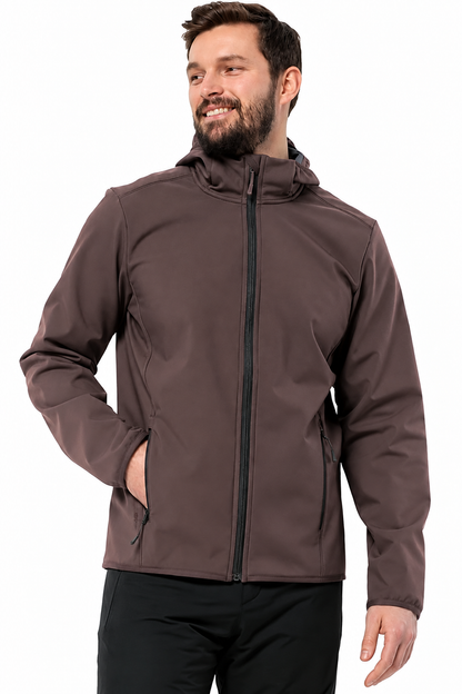 Tagesangebot – Klassische Softshell-Kapuzenjacke für Herren