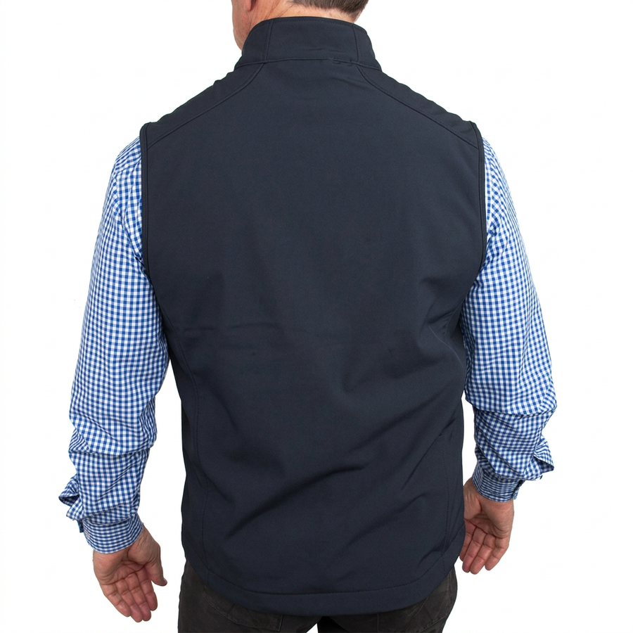 Back view of the Phantom vest